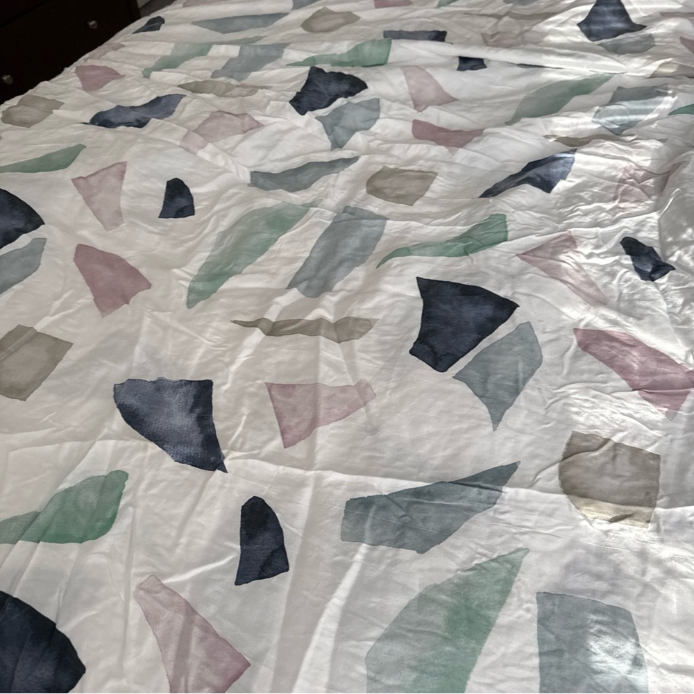 West Elm Lyocell (Tencel) Duvet Cover Full/Queen — 92x88in • 100% Tencel